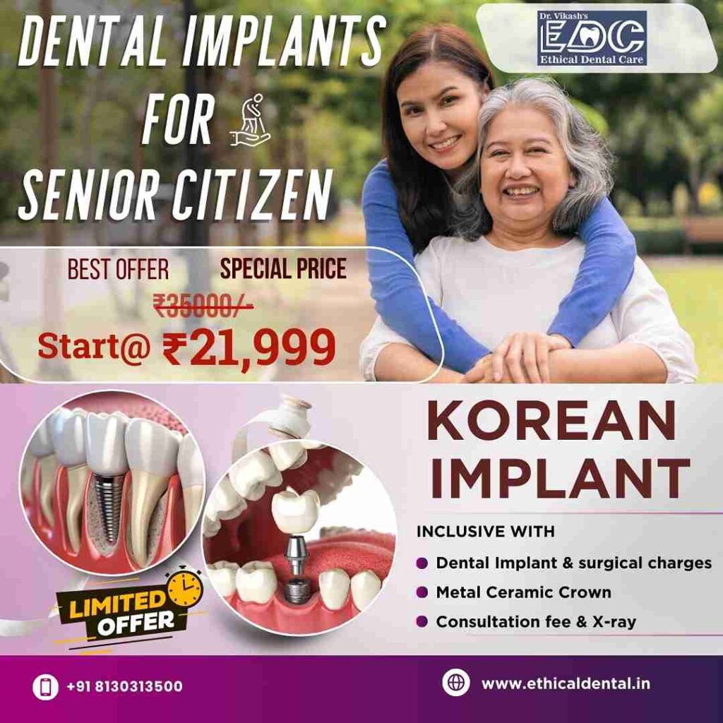 Dental Implant for Senior Citizen